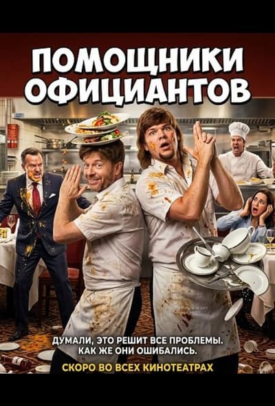 Постер: Помощники официантов