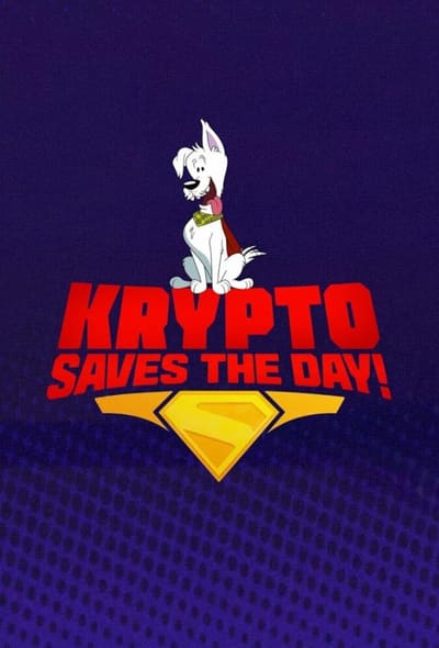 Постер: Суперпёс Крипто спешит на помощь