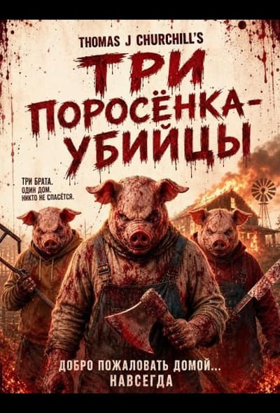 Постер: Три поросёнка-убийцы